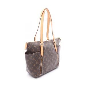 Louis Vuitton Totally Tote Bag Canvas Leather Monogram Brown